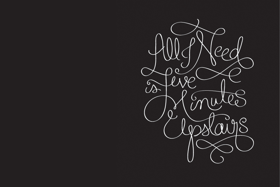 hand-lettering